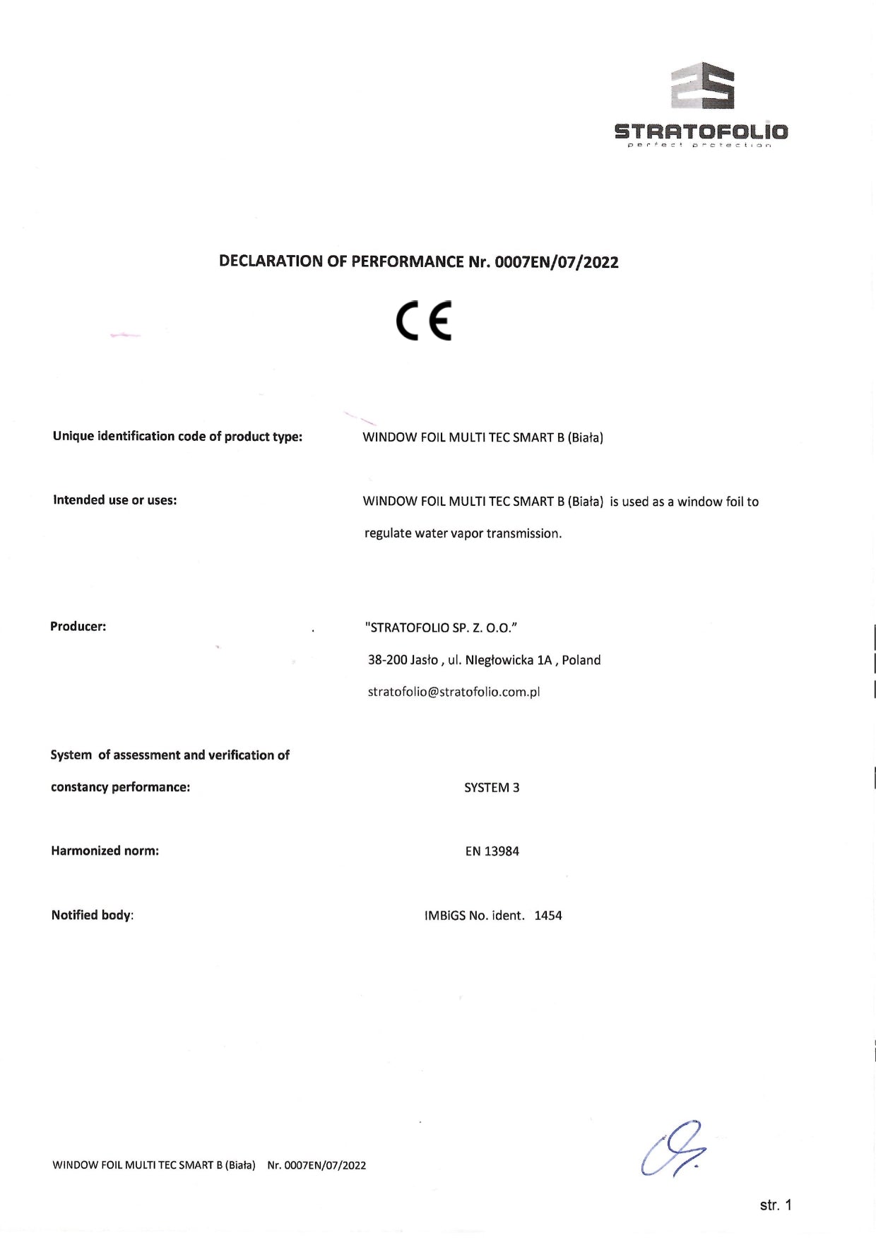 8.Air Tightness Windows Tape Stratofolio 200mm - 50m