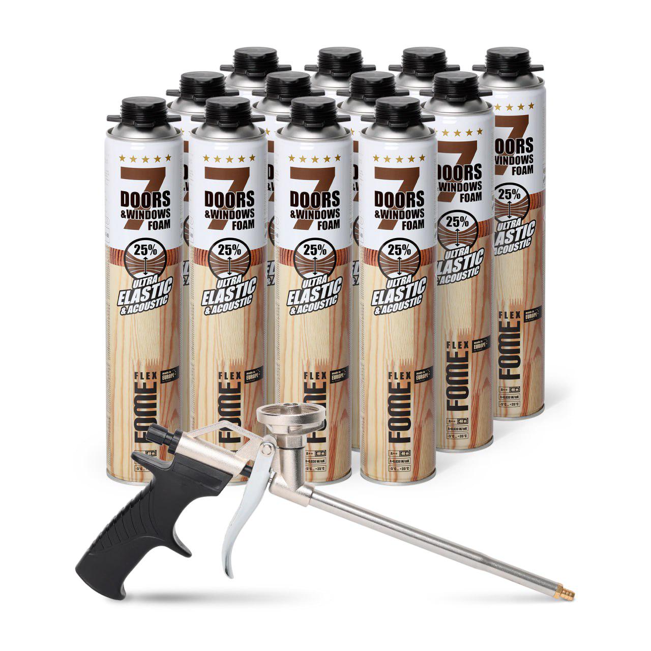 1 FOME FLEX Mounting Foam 7 DOORS&WINDOWS